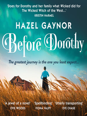 cover image of Before Dorothy